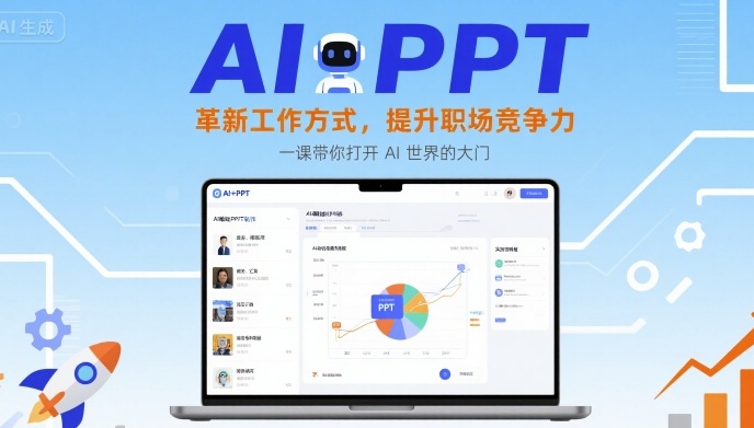 AI+PPT：革新工作方式，提升职场竞争力，一课带你打开 AI 世界的大门-贝贝云网创