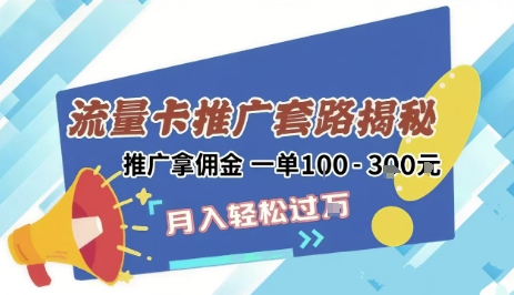 2025年外面卖1500的流量卡项目最新玩法，绿色无门槛对新手非常友好，日入3张+-贝贝云网创
