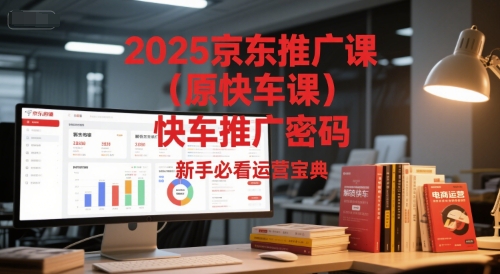 2025京东推广课(原快车课)解锁京东快车推广密码，新手必看运营宝典-贝贝云网创