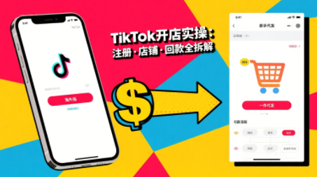 大熊跨境·TikTok从开店到投流的进阶课-贝贝云网创