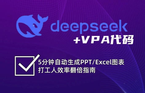 DeepSeek从入门到精通：解锁Excel和VBA高效办公新技能(更新)-贝贝云网创