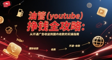 油管(youtube)挣钱全攻略：从开通广告收益到国内收款的实操指南-贝贝云网创